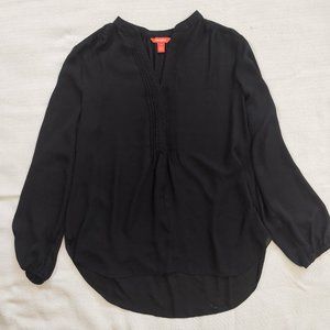 Joe Fresh 3/4 sleeve black blouse women's sz l/g